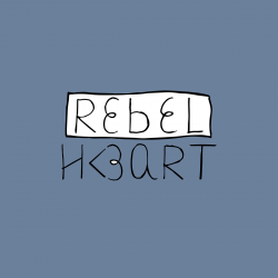 Logotipo Rebel Heart - Oh, Thaís!