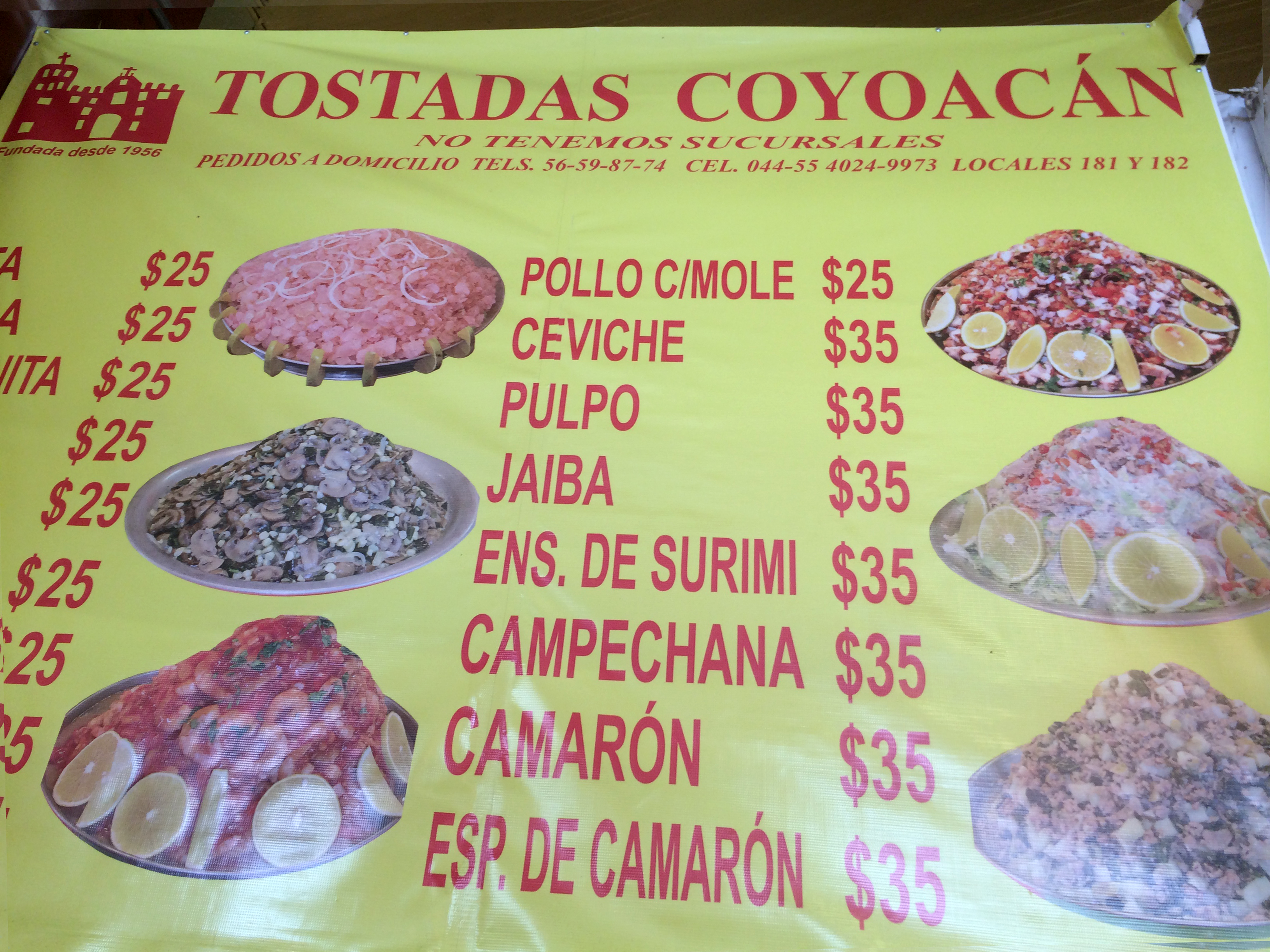 Tostadas Coyoacán