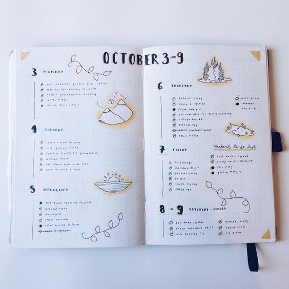 Daily Log - Bullet Journal